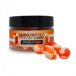 Utopia Baits Colour Blend Orange&Squid Wafter 10mm