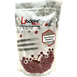 Utopia Baits Pelete - Fishmeal Strawberry 4mm 1kg