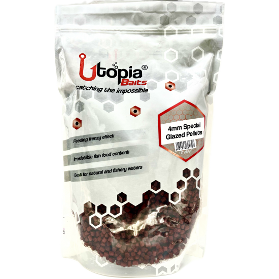 Utopia Baits Pelete - Special Glazed Pellets 4mm 1kg